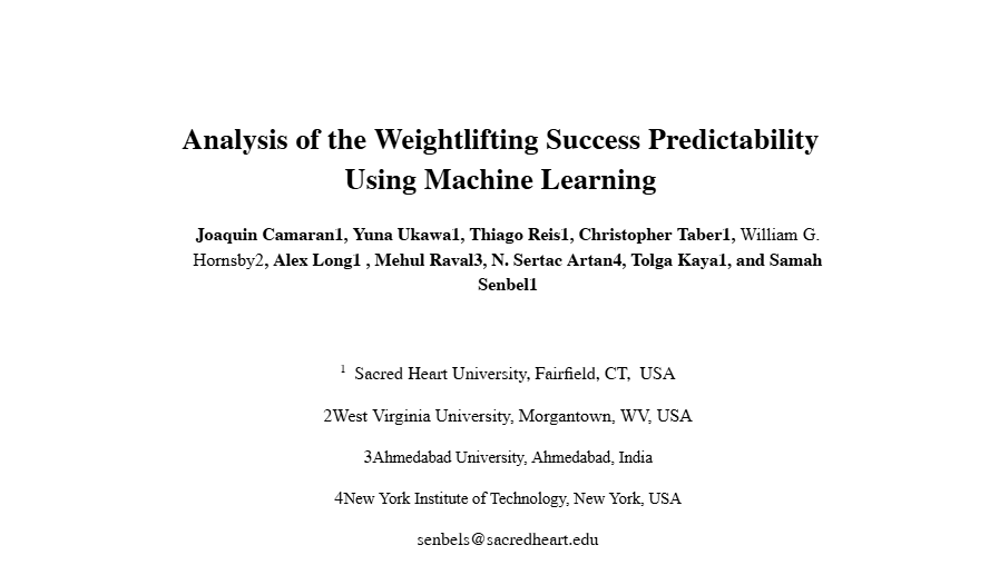 Success Predictability Using ML